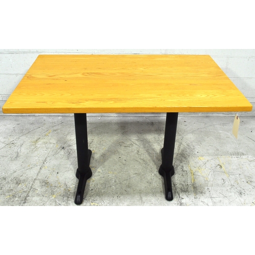 Used 30"x48" Rectangular Standard Height Table w/ Wood Finish