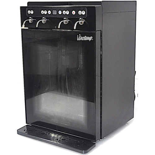Used Vinotemp VT_WINEDISP4 4-Bottle Wine Dispenser and Preserver, 120v