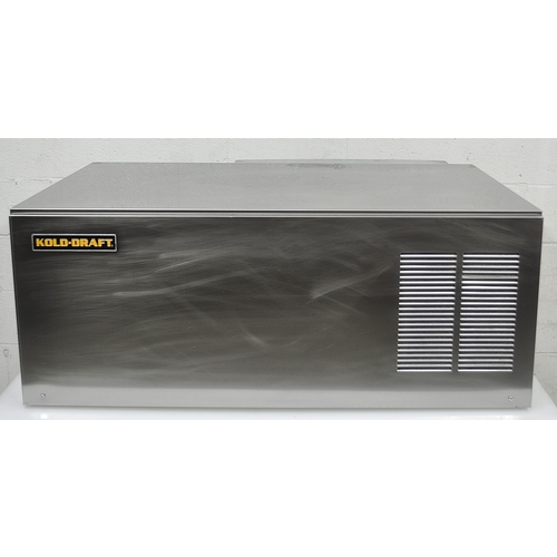 Used Kold-Draft GB561AC 42" Full Cube Ice Machine Head, Air Cooled, 490 lbs/24hr