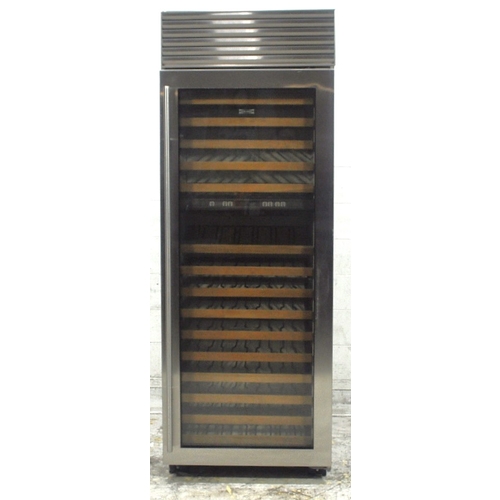 Used Subzero WS-30/S/TH Stainless Steel Dual Zone In-Wall Wine Cooler