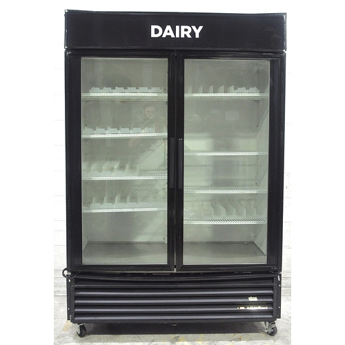 Used True GDM-49 2-Door Commercial Glass Door Merchandiser Cooler