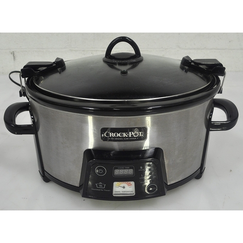 Used Sunbeam Products, Inc SCCPCTS605-S-A Crock Pot 6-Quart Programmable Slow Cooker