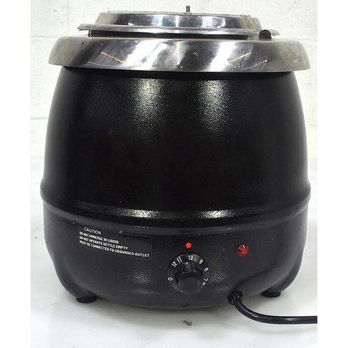 Used Global Solutions by Nemco AT51588 10L Electric Soup Kettle Warmer Stainless Steel 120V