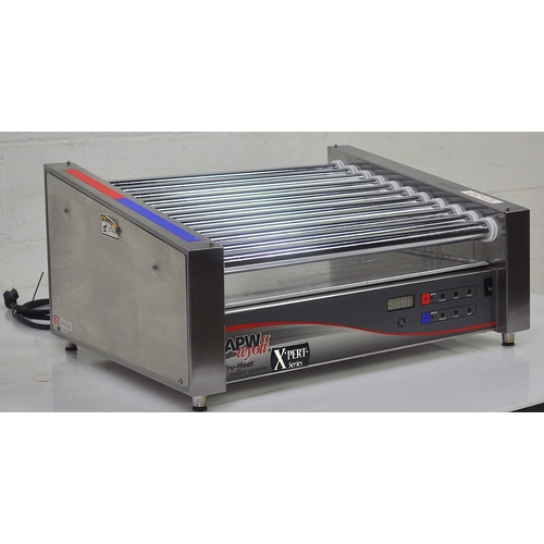 Used APW Wyott HRDI-31S Hot Dog Roller Grill 11 Rollers 30 Capacity 120V
