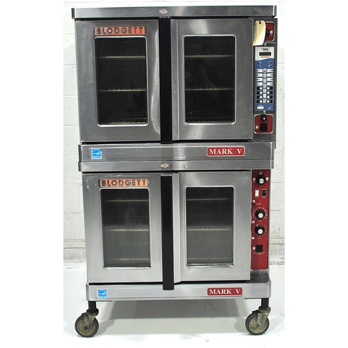 Used Blodgett MARK-V-111 Mark V Full Size Double Stack Electric Convection Oven