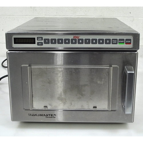 Used Amana HDC21RB2 C-Max 0.6 Cu.Ft Commercial Microwave Oven Stainless 2100w