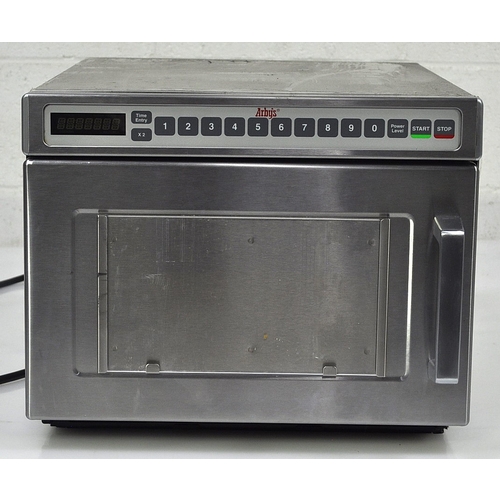 Used Amana HDC21RB2 C-Max 0.6 Cu.Ft Commercial Microwave Oven Stainless 2100w