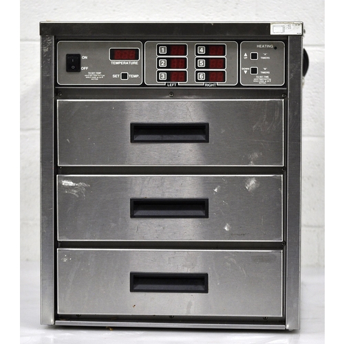 Used Henny Penny HC-930 Three Drawer Warmer / Heated Holding Cabinet