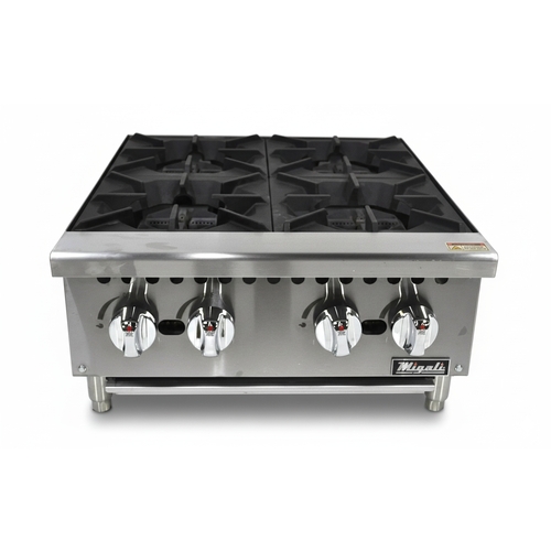 Migali HP-4-24 4 Burner Hot Plate Stainless Steel