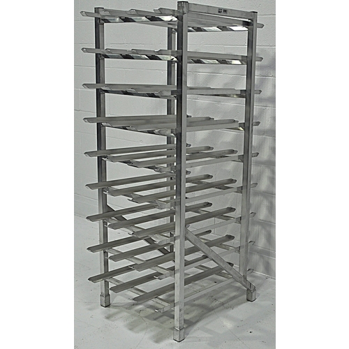 GSW USA AAR-CRAW Aluminum Welded Can Rack Holds 162 Cans