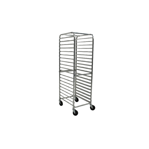 Used Winco ALRK-20 Full Height Mobile Sheet Pan Rack w/ (20) Full-Size Pan Cap.