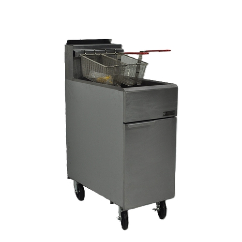 Cooler Depot Commercial 40 lbs Natural Gas Fryer