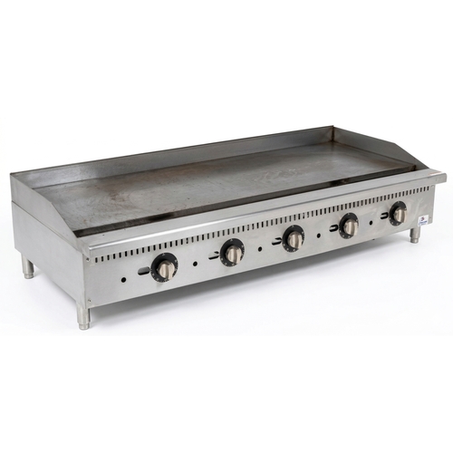 Pre-Owned TC-G60-T-P Cooler Depot ETL 60" Commercial Thermostatic Gas Griddle