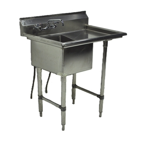 Used One Compartment Sink with right side drainboard