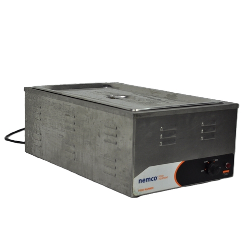 Used Nemco 6055A Counter Top Food Warmer For Full Size 12" x 20" S/s Pan