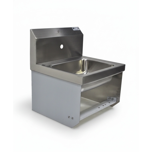 John Boos PBHS-W-1410-KVMB Splash Mount Touchless Hand Sink with Gooseneck