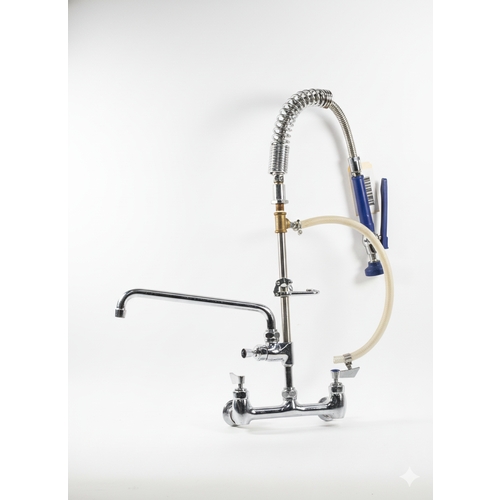 Used 8" Pre-Rinse Faucet Wall Mount