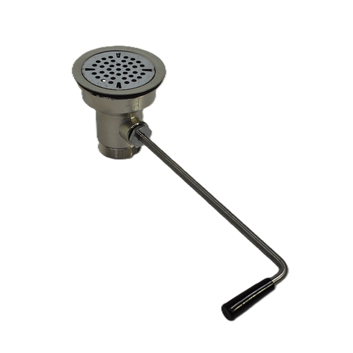 Regency Service Carts 600DT1 Twist Handle Waste Valve - 3 1/2" Sink Opening