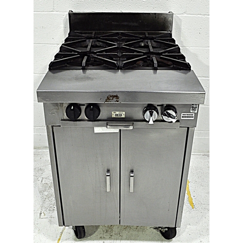 Used Southbend P24C-BB 24" Heavy Duty, Gas Range (4) Open Burners w/Cabinet Base