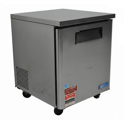 Used Turbo Air MUR-28 28in Undercounter Cooler Stainless 6.8 Cu.Ft Refrigerator