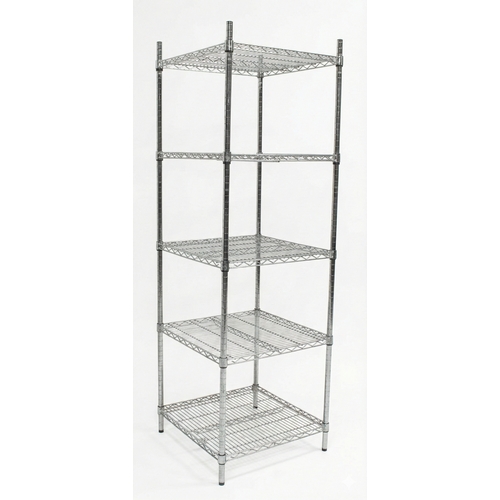Used Metro 5N517C 24" x 24" x 75" Wire Shelving Rack