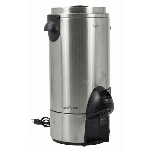 Used Focus 54100 Commercial Coffee Urn - 100 Cup Stainless Steel
