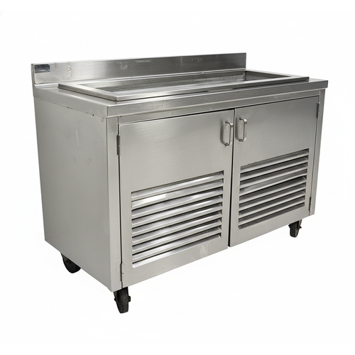 Used Delfield N8146NB 46" Cold Well Mobile Cabinet 52x24x36