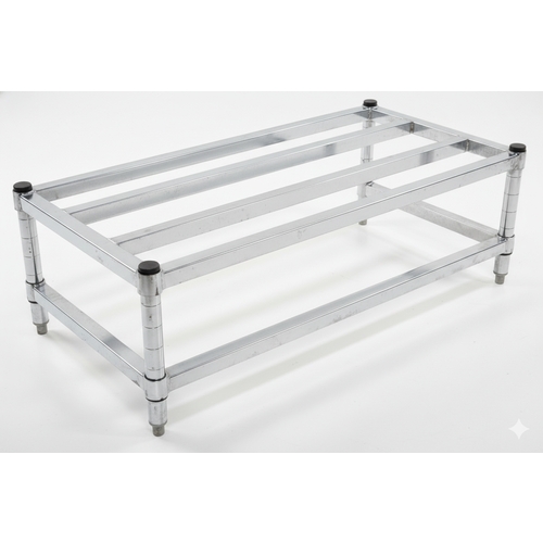Used Metro Stainless Steel Dunnage Rack 47.5x24.5x16