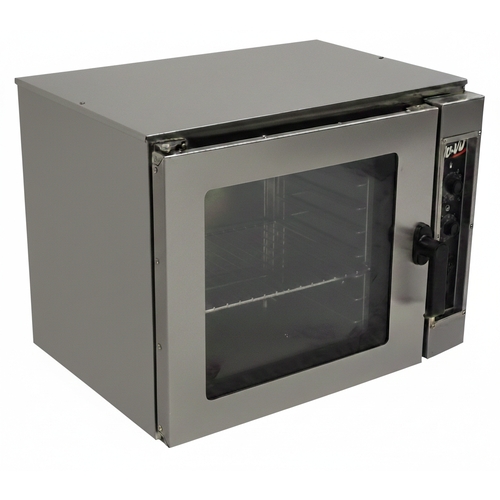 Used Nu-Vu MFG. NCO5 Half Size 5-Pan Electric SS Convection Oven