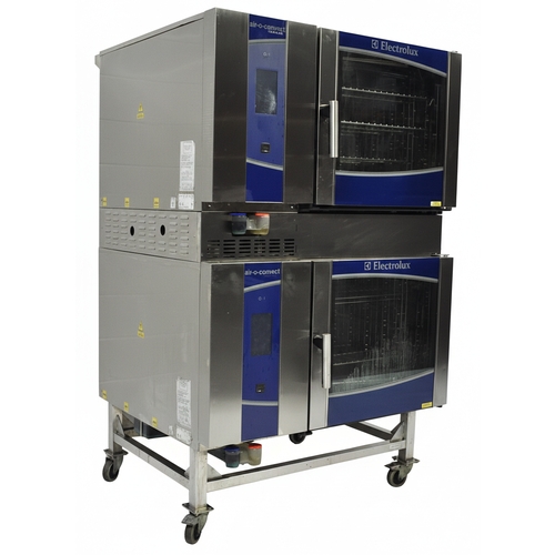 Used Electrolux AOS062EKM1 12-Pan Double Stack Electric Combi Oven 208V