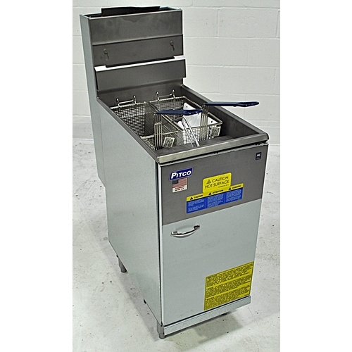 Used Pitco 35C+S-LP 35 LB. Capacity Gas Deep Fryer LP GAS