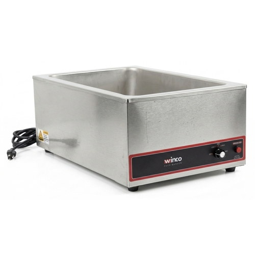 Used Winco FW-S500 Full Size Electric Food Warmer 1200W