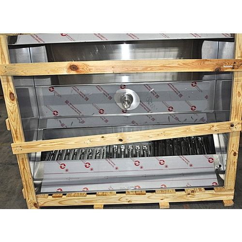 Pre-Owned Superior Hoods VSE54-06ETL 24 FRONT VSE54-06ETL 24" Front S/S Restaurant Grease Hood