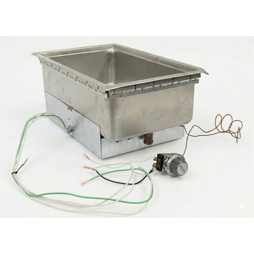 Used Wells SS-206TD Built-In 12"x20" Hot Food Well with Drain