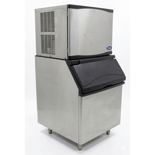 Used Atosa YR450-AP-161/CYR400P 460lb Half-Dice Ice Machine w/ 395lb Bin