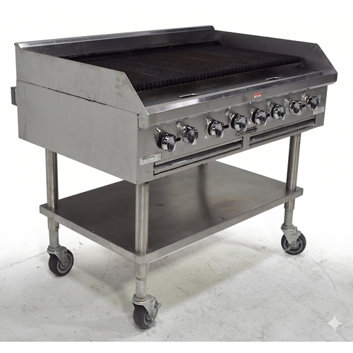 Used Southbend HDC-48 48" Heavy Duty Gas Charbroiler 160K BTU w/ Mobile Stand