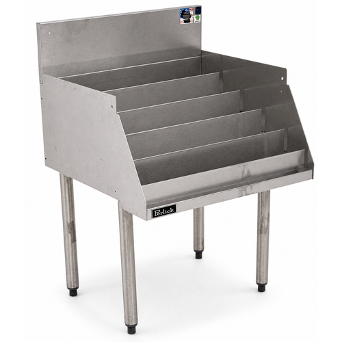 Used Perlick TS24LS 24" 5-Tier Underbar Liquor Bottle Display Storage Rack