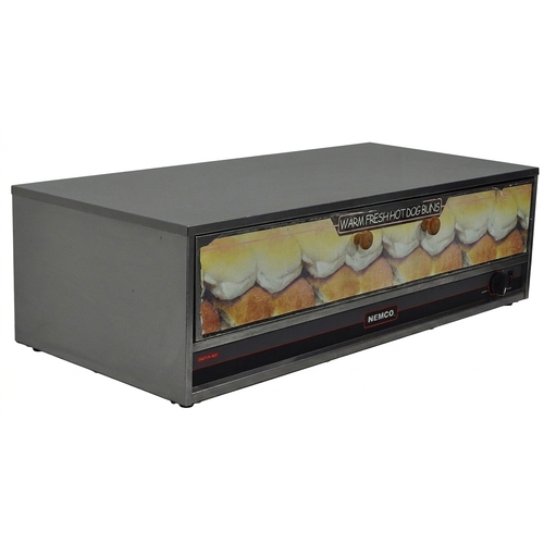 Used Nemco 8045W-BW Stainless Steel Drawer Bun Warmer - 60 Bun Capacity