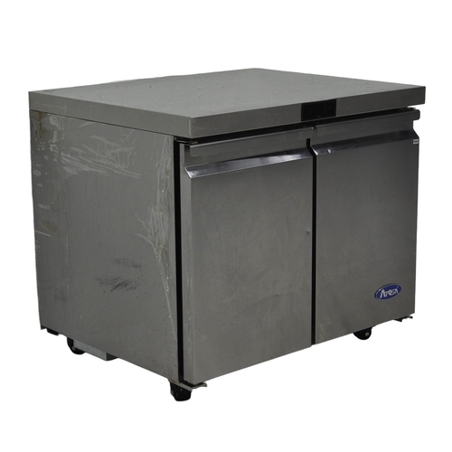 Used Atosa AUR36SD 36" 2-Door Undercounter Refrigerator