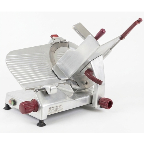 Used Berkel 829E-PLUS 14" Manual Gravity Feed Commercial Deli Meat Slicer 1/2HP