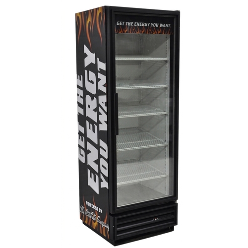Used True GDM-15 Single Door Glass Merchandiser Refrigerator