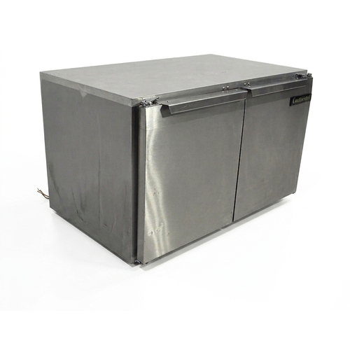 Used Continental Refrigerator DLUC-48-SS 48" Two Door Undercounter Cooler
