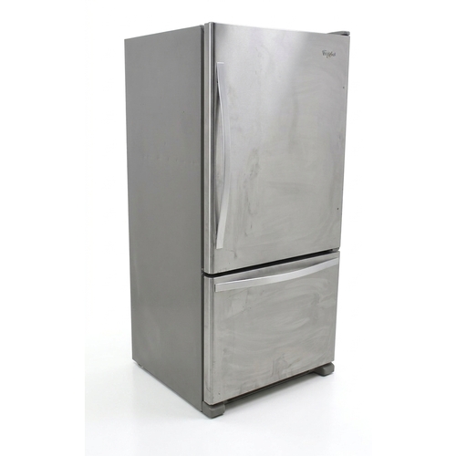 Used Whirlpool SWWRB322DMBM0048-12 22.1 Cu Ft Bottom Freezer Refrigerator