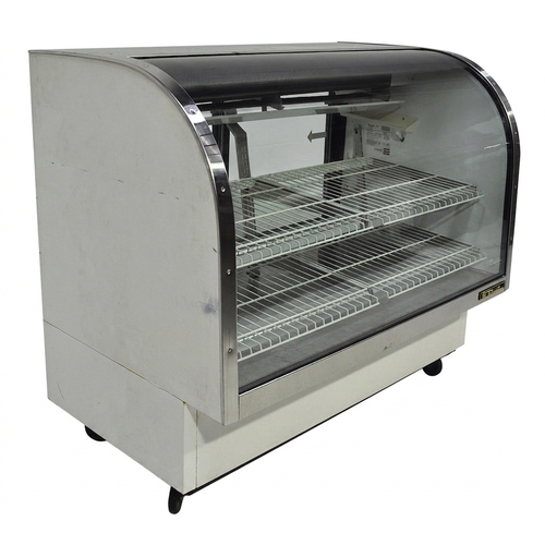 Used True TCGG 60 60" Curved Glass Refrigerated Deli Case