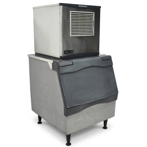 Used Scotsman NH0422A Prodigy Plus Nugget Ice Maker Machine w/ Bin 456 lb/ 24 Hrs