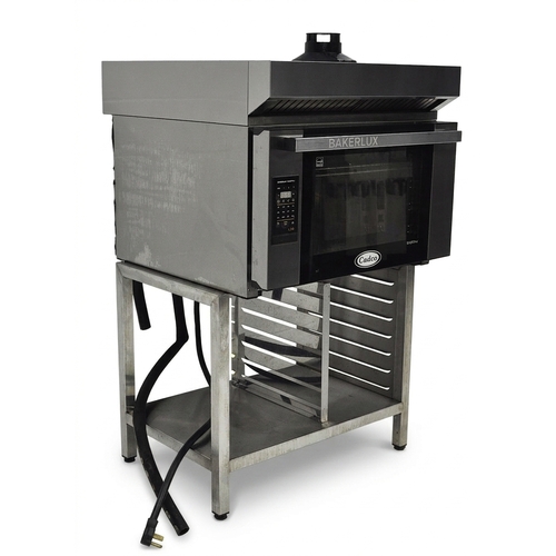 Used Cadco XAFT 04FS LD Full-Size Countertop Electric Convection Oven with Stand