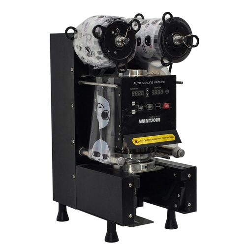 Used FB95BUS110B Automatic Boba & Tea Cup Sealer Machine 110V