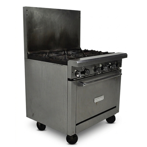Used Royal Range RR-6-36 6 Burner Nat Gas Range w/ Oven
