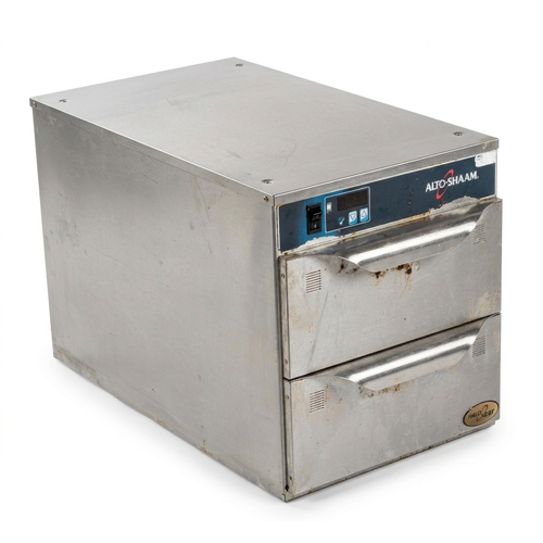 Used Alto-Shaam 500 2D 2-Drawer Food Warming Cabinet Halo Heat 120V