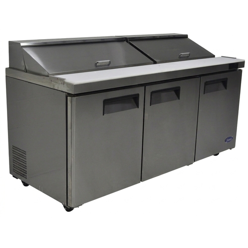 Pre-Owned Atosa MSF8304GR 72" Triple Door Sandwich Prep Table